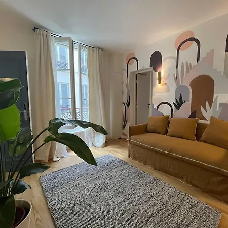 Marais - Quiet One-bedroom Decorated With Taste * Paryż